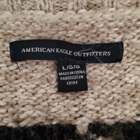 AMERICAN EAGLE Women's Beige Sweater, Size Large - Picture 4 of 5